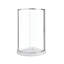 Ensemble de douche en coin en nickel satiné avec porte coulissante transparente et base de douche Breez L 40 po x l 40 po x H 77 po (murs non inclus)-52937053-117411395