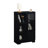 MDF Painted Cabinet With Glass Doors And Drawer, Open Storage Space,  Bedroom, Living Room-415008126