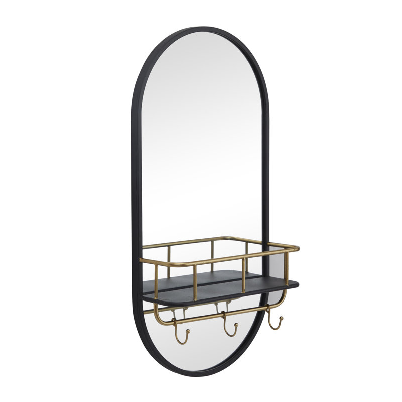 Starkey Solid Wood Oval Wall Mirror