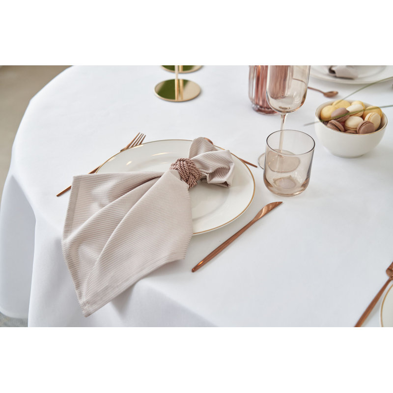 Ilirian Round Solid Colour Tablecloth