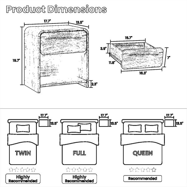 Dimensions du produit