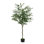 Faux olivier 5 pi / 6 pi / 7 pi, faux olivier noir avec pot, grandes plantes artificielles d'intérieur pour salon, bureau à domicile, intérieur, décoration extérieure