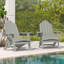 Chaise Adirondack pliable en plastique-299956319