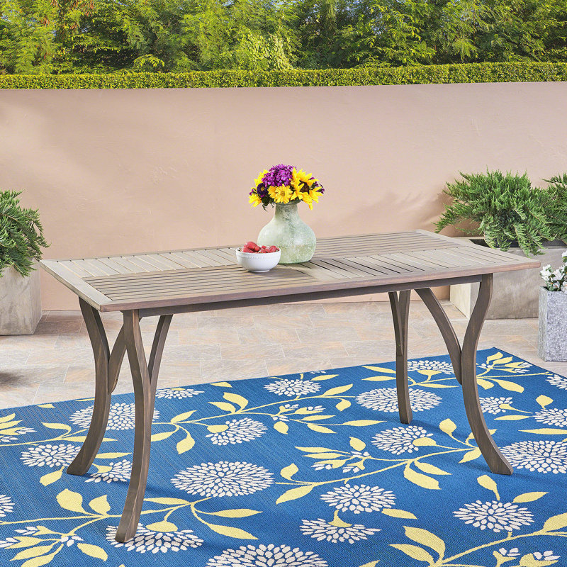 TABLE ECTANGULAIRE EN BOIS
