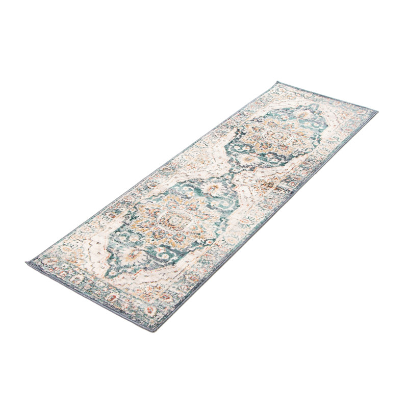 Legacy Teal Rug, Runner 2'8" x 8'2"