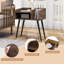 Table de bout moderne George Century avec tablettes ouvertes-506270947