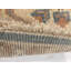 Tapis carré en laine / coton noué à la main de style oriental bleu clair / brun 8 pi x 8 pi Saphyre