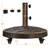 Wheeled 46 lb Outdoor Market Umbrella Base Stand-110275531