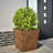 Garden Planter Brown Weathering Steel Medium Decorative Inlays-175661339-175661340-175661341