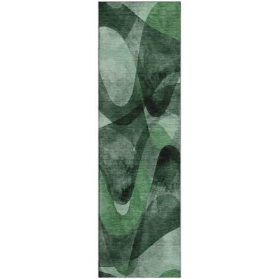 Nofer Area Rug with Non-Slip Backing
