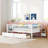 Kallel Daybed with Two Drawers and Guardrails-506472918-506472917