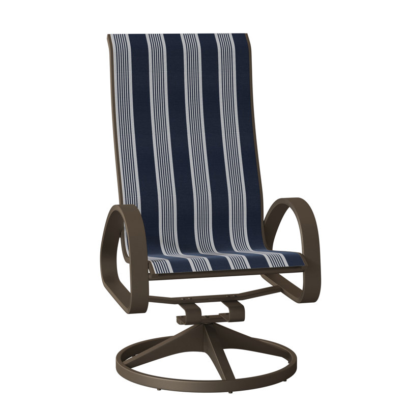 Fauteuil de patio pivotant Hiraku, Désert texturé, Nuit