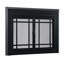 Portes en verre avec foyer Duluth Forge Redmond avec moustiquaire - fini moyen - noir-1396035044