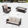 Nadilee Premium All-Weather Wicker 7 - Person Patio Conversation Sets with Cushions