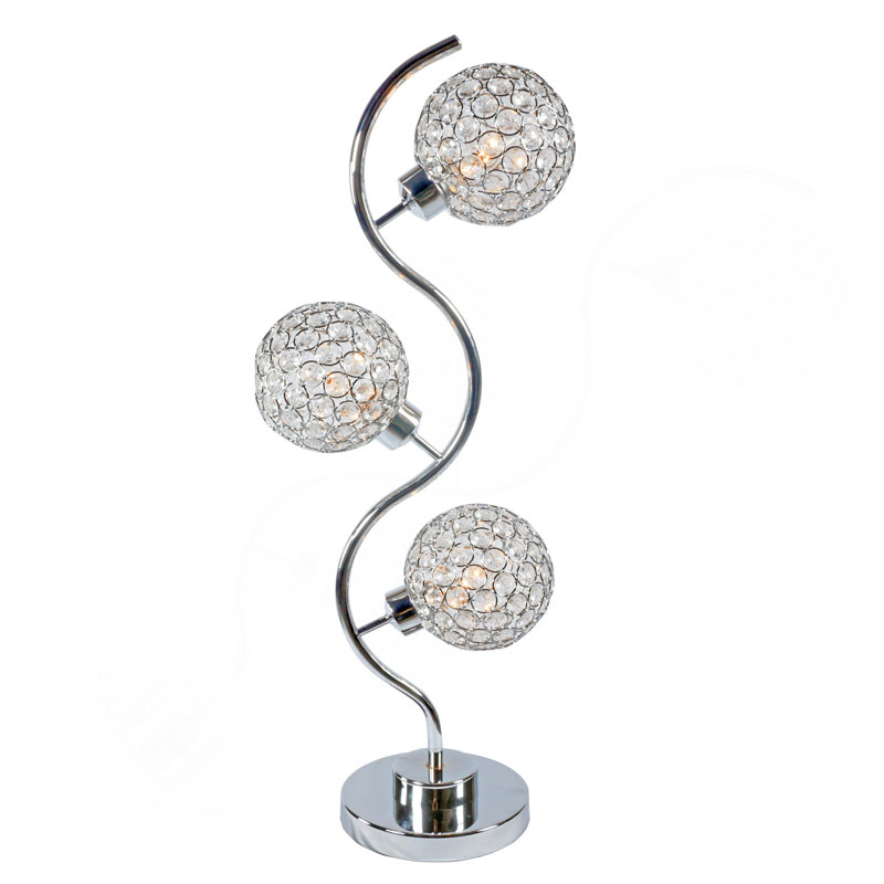Lampe de table en cristal Elegant
