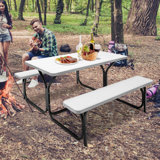 Dion 4 - Person Patio Dining Set with Rectangular Table