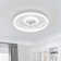 Karlena 20'' Modern Flush Mount Ceiling Fan with Lights and Remote Control