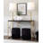 Kinza Metal Base Writing Desk-919559036