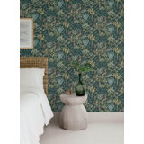 Star Flower Floral Trail Wallpaper