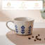 Tasse à café en céramique (12 oz), idéale pour le café au lait, cappuccino, thé, tasse artistique, style fait à la main, idéale pour les cadeaux-1027866718