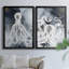 Octopus Ink I - ensemble de 2 reproductions d'art sur toile encadrées-1741931778-1741931900
