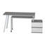 Bureau rotatif multi-positionnel moderne