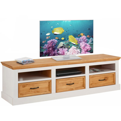 Perley Unfinished TV Stand for TVs up to 75"