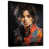 Black Floater Framed