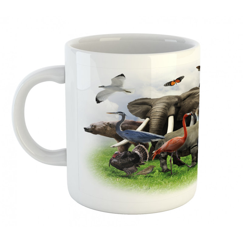 Grande tasse à café africa