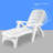 Aston-Jay Outdoor Wicker Chaise Lounge