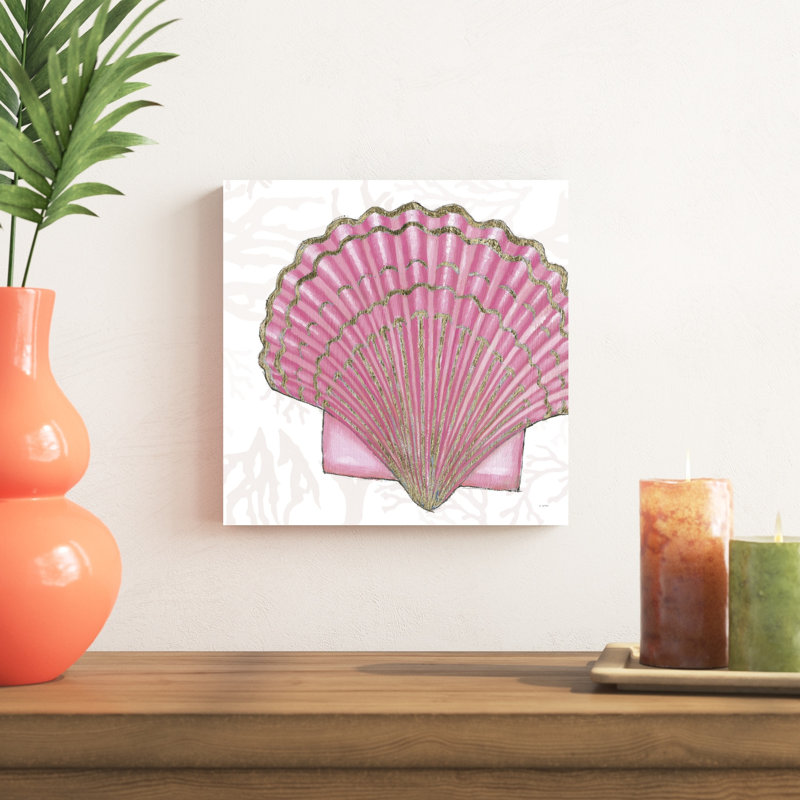 Coquilles chatoyantes V, H 12 po x l 12 po x P 1,25 po