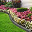ROMAN BORDERS 9cm H x 120cm W Composite Lawn Edging-112806058