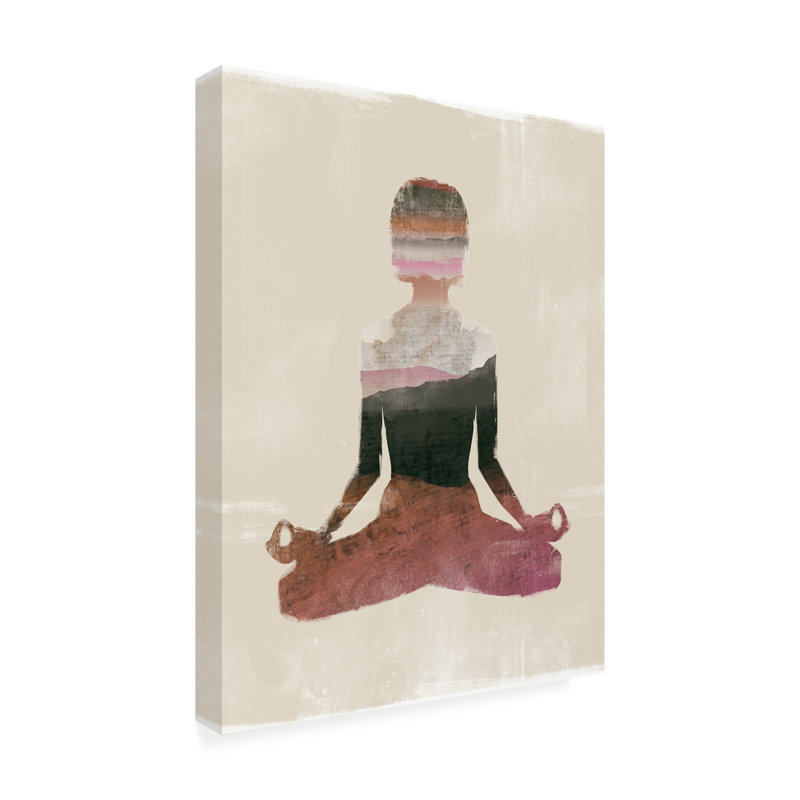 «Morning Yoga Pose III» sur, H 24 po x l 24 po