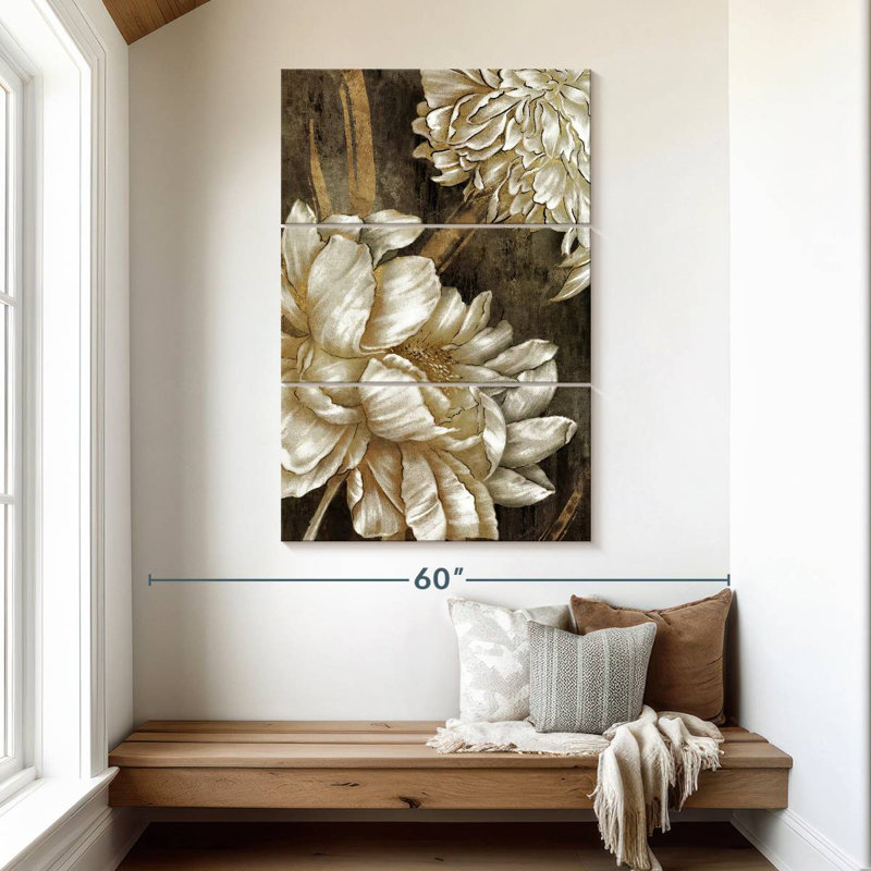 Harnek Golden Grace I, 50" H x 32" W