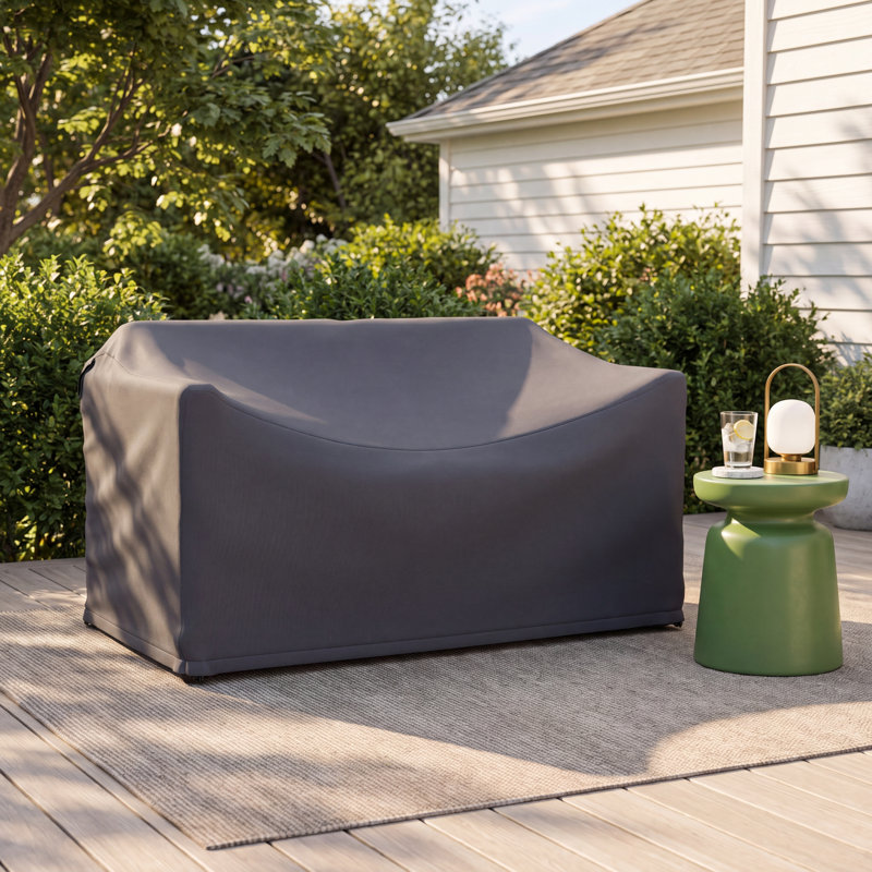 Smith 57" Outdoor Loveseat Cover
