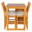 Ensemble de table de salle à manger à hauteur de comptoir 60Lx30W-133630557