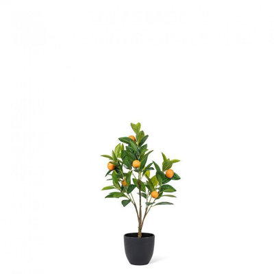 Large Orange Tree Faux Plants And Trees