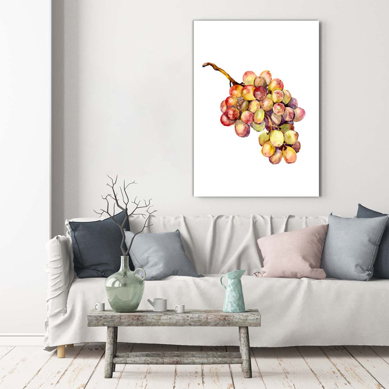 Grapes - Wrapped Canvas Print