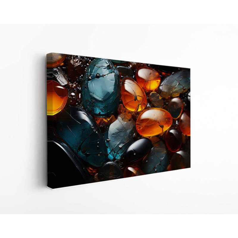 «Beautiful Minerals Gems», impression sur toile, H 24 po x l 36 po x P 1 po