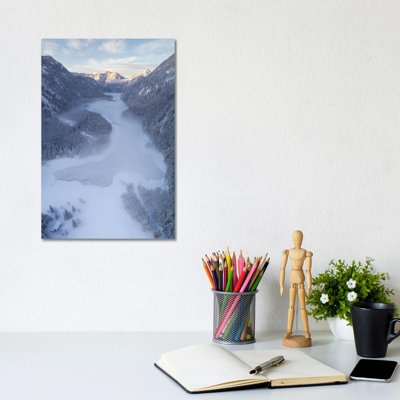 Winter Wonderland From Above 1 Piece Wall Art on Canvas