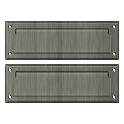 9" in x 3" Brass Mail Slot