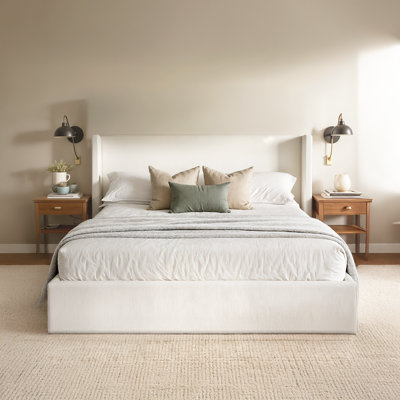Tufted Storage Platform Bed