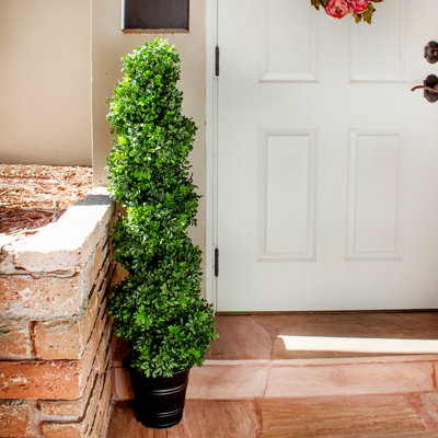 48 " H Faux Boxwood Topiary