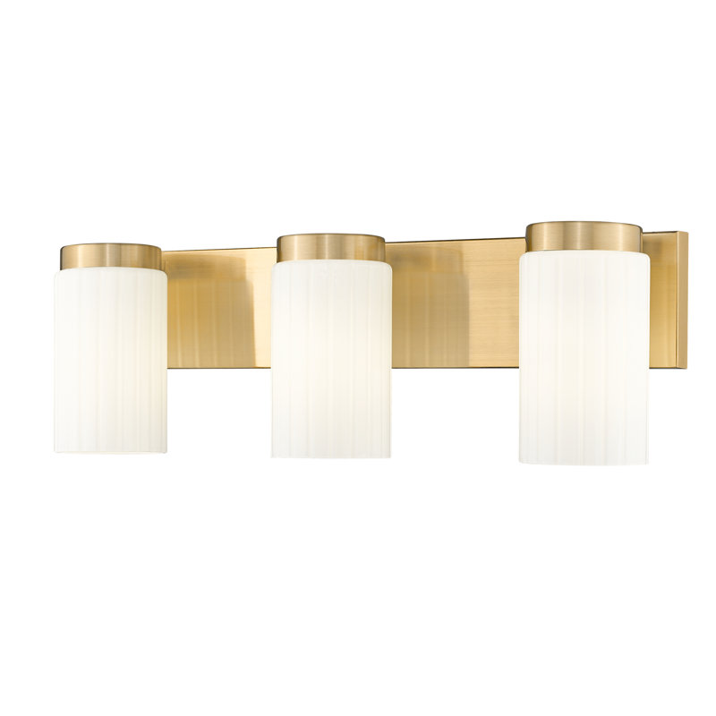 Rosevale 3 Light Vanity, Gold