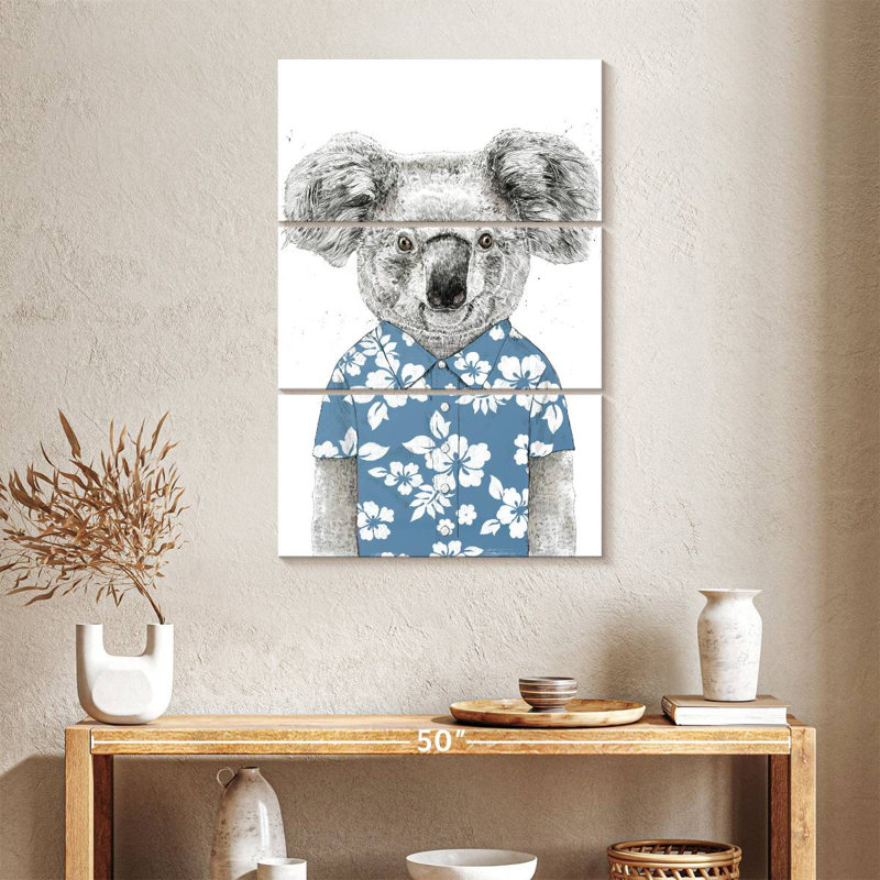 Brampt Summer Koala, 38" H x 24" W