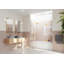 Porte de douche 3 panneaux sans cadre l 69,25 po x H 58,25 po Stellar-90763802