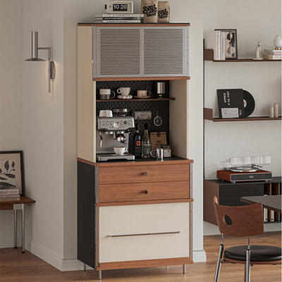 A simple and modern home dining sideboard
