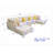 Quadell Upholstered Sectional Reversible