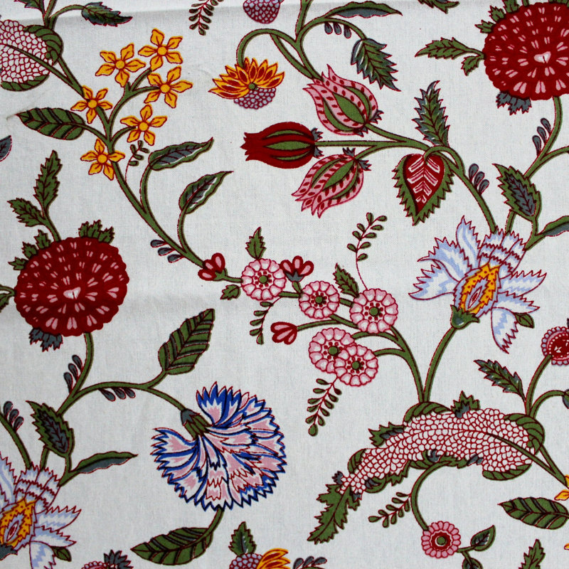 Erdem Cotton Floral Tablecloth, 90" x 60"