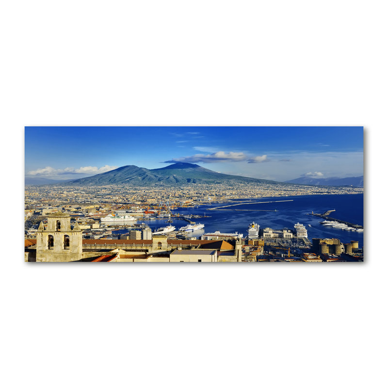 Naples Italy - Wrapped Canvas Print